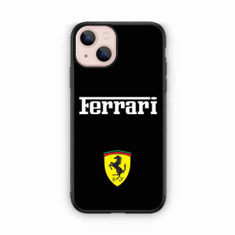 Black Ferrari iPhone 13 Case