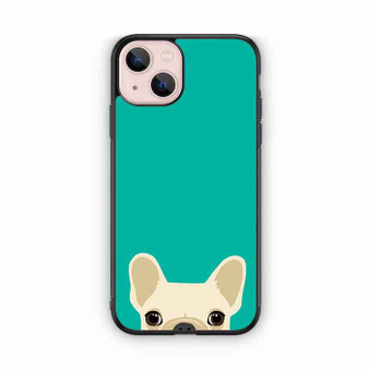 blue french bulldog iPhone 13 Case
