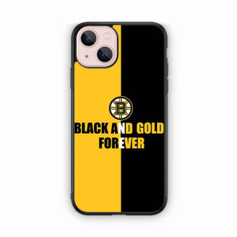 Boston Bruins Black And Gold Forever iPhone 13 Case