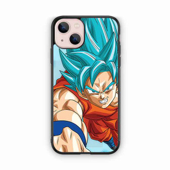 Dragonball Z Son Goku saiyan Blue 2 iPhone 13 Case