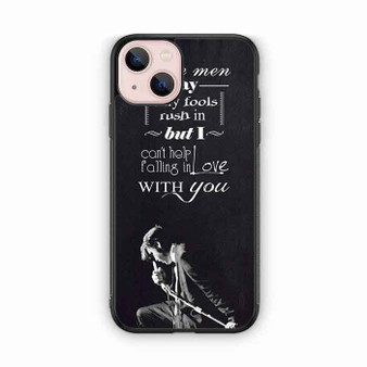 Elvis Quotes iPhone 13 Case