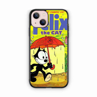 Felix the Cat in Umbrella iPhone 13 Case