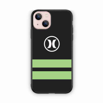 Hurley Soft Green Strip iPhone 13 Case