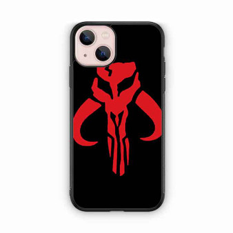 Mandalorian Skull Boba Fett iPhone 13 Case