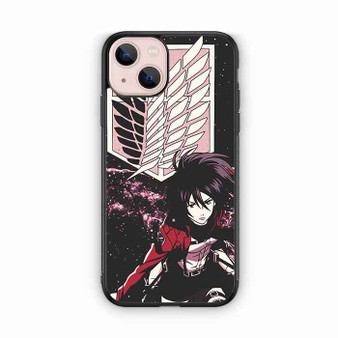 Mikasa Ackerman Attack on Titan 1 iPhone 13 Case