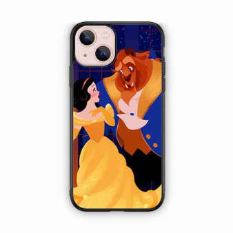 Mix Disney beast and snow white iPhone 13 Case