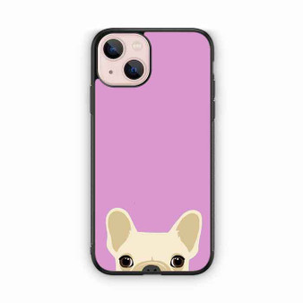 pink french bulldog iPhone 13 Case