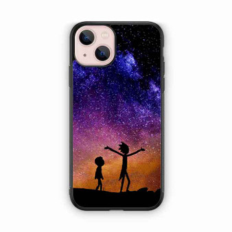 rick and morty space nebula iPhone 13 Case