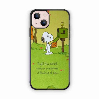Snoopy In Right this instant iPhone 13 Case