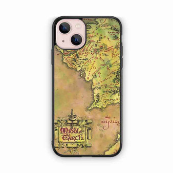 The Lord Of the rings Middle Earth map iPhone 13 Case