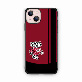 Wisconsin Badgers American Football 1 iPhone 13 Case