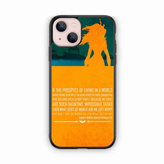 Wonder Woman Quote iPhone 13 Case