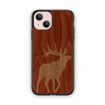 Wood Deer iPhone 13 Case