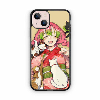 Demon Slayer Mitsuri Kanroji Neko iPhone 13 Case
