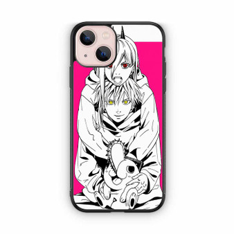 Denji Power and Pochita iPhone 13 Case