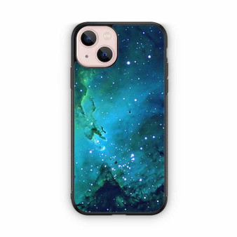 Green Galaxy Mliky Way.jpg iPhone 13 Case