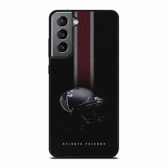 Atlanta Falcons Cool Helmet Samsung Galaxy S21/ S21+/ S21 Ultra/ S21 FE Case