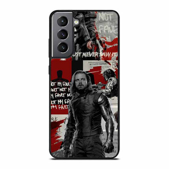 Bucky the white wolf Samsung Galaxy S21/ S21+/ S21 Ultra/ S21 FE Case