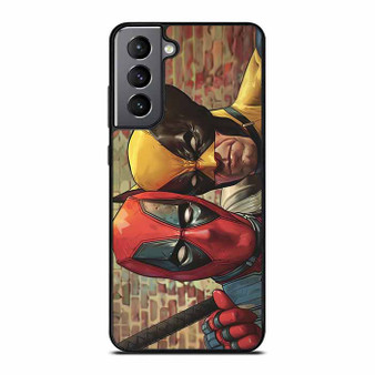 Deadpool and Wolverine Art Samsung Galaxy S21/ S21+/ S21 Ultra/ S21 FE Case