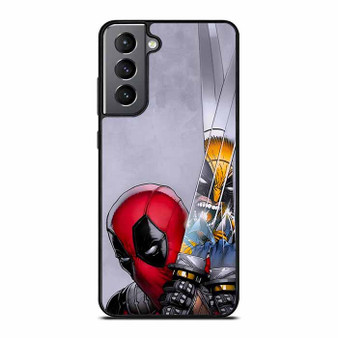 Deadpool X Wolverine Samsung Galaxy S21/ S21+/ S21 Ultra/ S21 FE Case