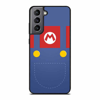 Super Mario Outfit ASCK Samsung Galaxy S21/ S21+/ S21 Ultra/ S21 FE Case