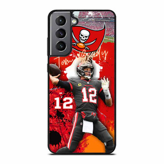 Tampa Bay Buccaneers Tom Brady 2 Samsung Galaxy S21/ S21+/ S21 Ultra/ S21 FE Case