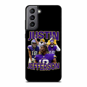 Vikings Justin Jefferson Samsung Galaxy S21/ S21+/ S21 Ultra/ S21 FE Case