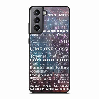 All Disney Couple Samsung Galaxy S21 Case