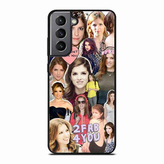 Anna Kendrick Collage Samsung Galaxy S21 Case