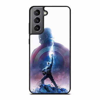 Avengers End Game Steve Rogers Captain America 2 Samsung Galaxy S21 Case