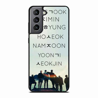 Bangtan Boys BTS Name Samsung Galaxy S21 Case