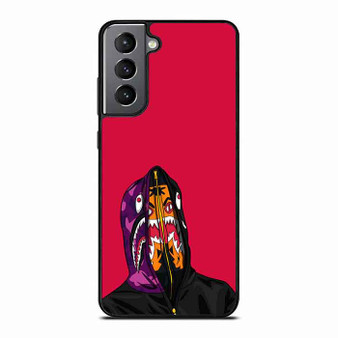 Bape Shark Hoodie Samsung Galaxy S21 Case