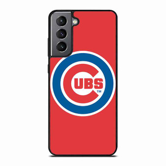 Baseball Team Chicago Cubs Logo Samsung Galaxy S21 Case