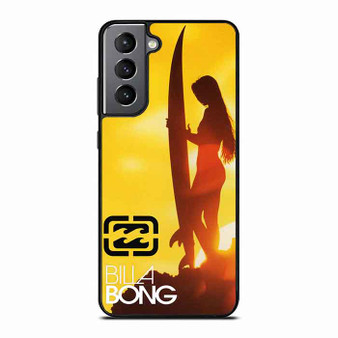 Billabong Surfing Girl 1 Samsung Galaxy S21 Case