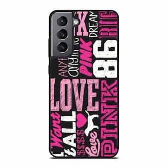 Cute Pink Qiotes Samsung Galaxy S21 Case