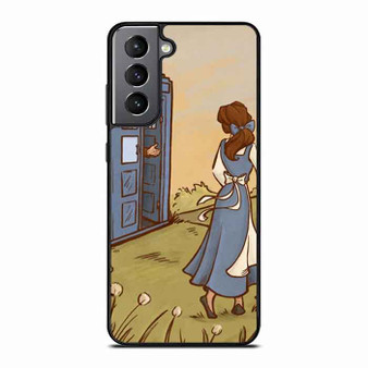 doctor who with belle Samsung Galaxy S21 Case