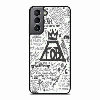 Fall Out Boy Quotes 2 Samsung Galaxy S21 Case