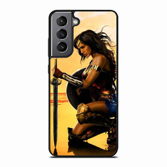 Gal Gadot as Wonder Woman Samsung Galaxy S21 Case