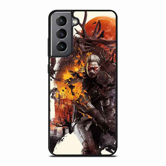 Geralt handling monster Samsung Galaxy S21 Case