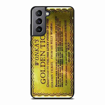 Golden Ticket Samsung Galaxy S21 Case
