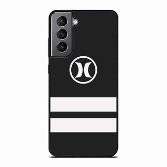 Hurley White Strip Samsung Galaxy S21 Case