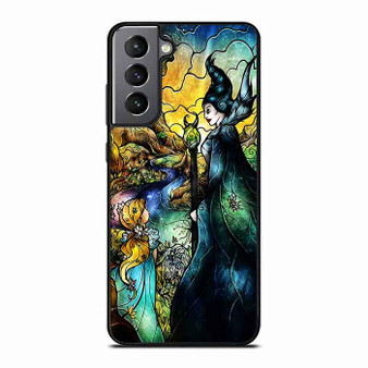 Maleficent Glass Art 2 Samsung Galaxy S21 Case