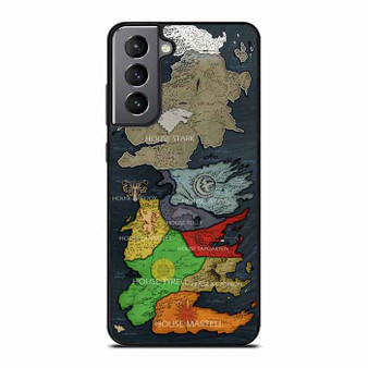 Map of Game of Thrones Samsung Galaxy S21 Case