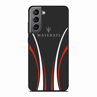 Maserati Carse Red Samsung Galaxy S21 Case