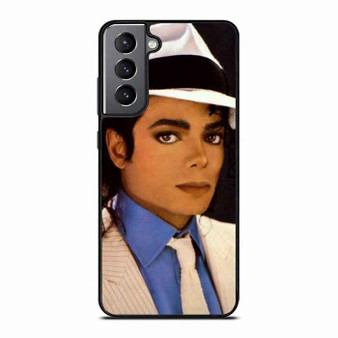 Michael Jackson in White Samsung Galaxy S21 Case
