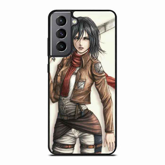 Mikasa Ackerman Attack on Titan 2 Samsung Galaxy S21 Case