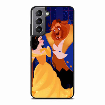 Mix Disney beast and snow white Samsung Galaxy S21 Case