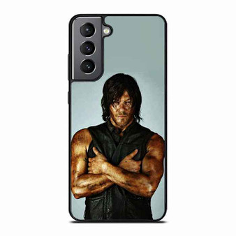 Norman Rreedus as Daryl Dixon Samsung Galaxy S21 Case