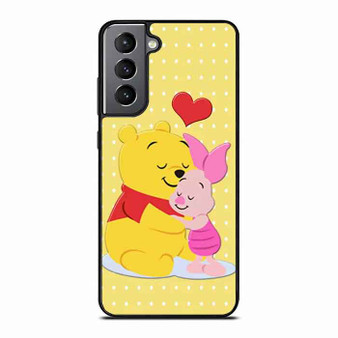 Pooh And Piglet Hugging Samsung Galaxy S21 Case