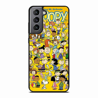 Snoopy Charles M. Schulz Samsung Galaxy S21 Case